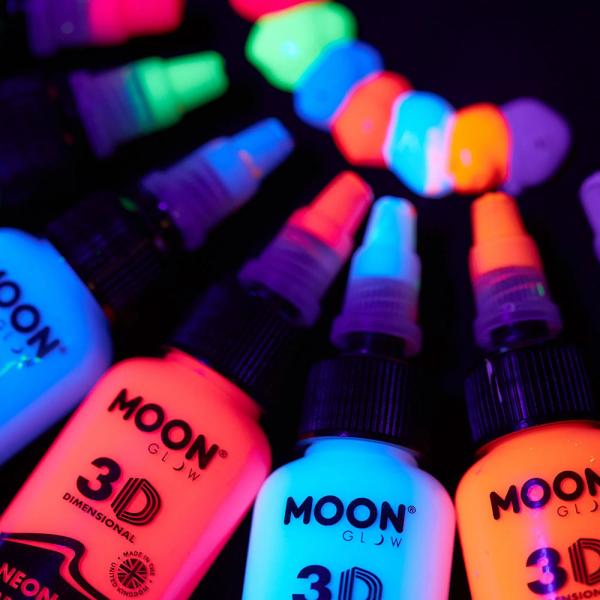 Moon Glow Neon UV Tekstilfarge 30 ml