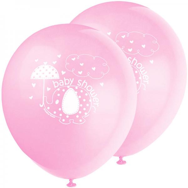 Baby Shower Ballonger Girl Umbrellaphant