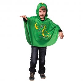 Drage Poncho Barn Grønn 5-9 år