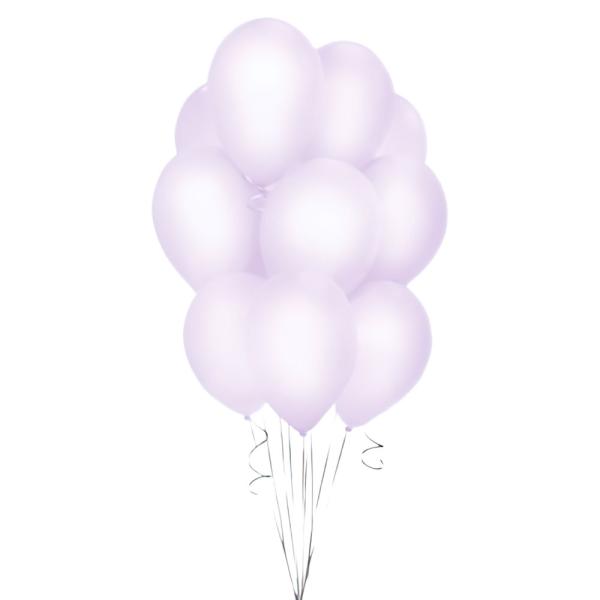 Latexballonger Pastell Lavendel